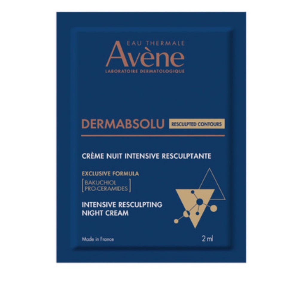 Avene Dermabsolu Intensive Reshaping Night Cream Sample 2 ml | New